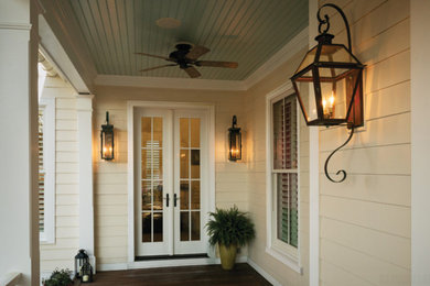 Photo of a traditional exterior in Charlotte.
