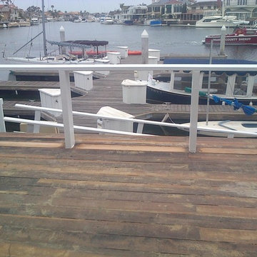 Deck on water