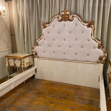 Shabby-chic Italian bedroom furniture style
