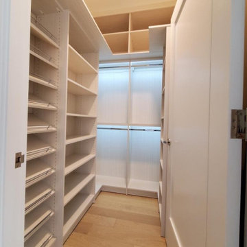 Fully Customized Triple Finish Master Closets