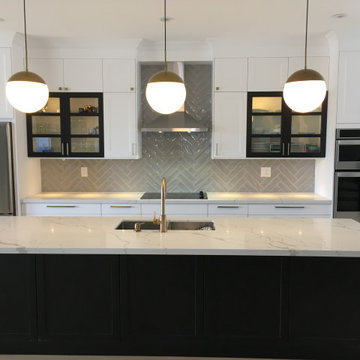 IKEA Kitchen - Axstad White and Lerhyttan Black-Brown