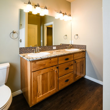 White Reef granite in Pleasant Loop Subdivision