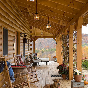 Log Homes & Cabins - Coventry Log Homes - The Athens
