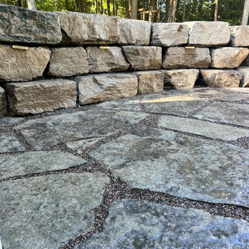 Amourstone Patio and Retaining Wall