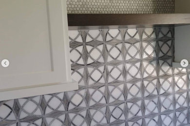 Patterned Tile Backsplash