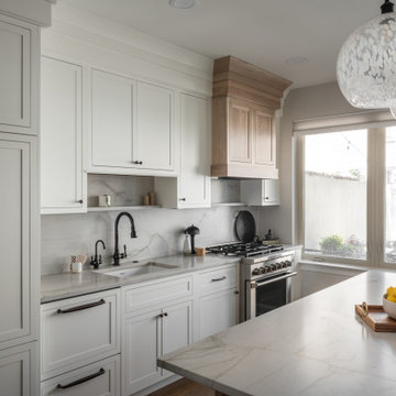 Organic Modern Rowhouse Kitchen