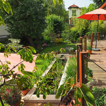 Un jardin haut en couleurs