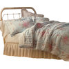 Shabby Chic Full-Queen Comforter Set Pink Roses Bedding