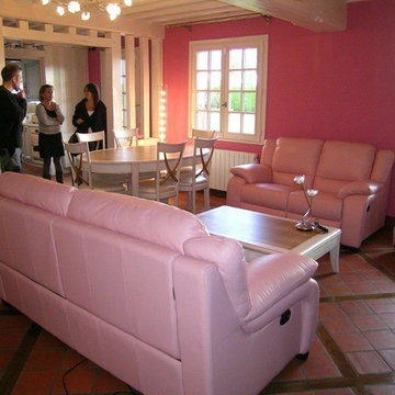 Espace salon-salle à manger