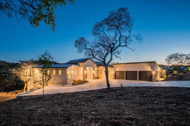 Inspiration for an exterior home remodel in Austin