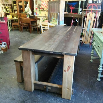 Mortise Cross-brace Tables
