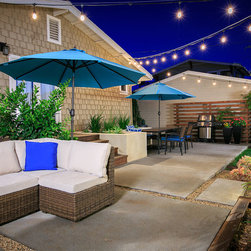 Backyard Barbecue & Fire Pit for Social Events - Outdoor Dining Furniture