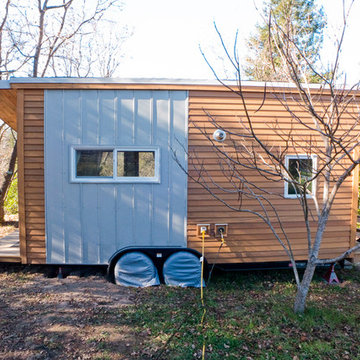 Tiny House Exterior Utilities Hookup