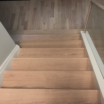 Project #60 | Contemporary Staircase with Frameless Glass