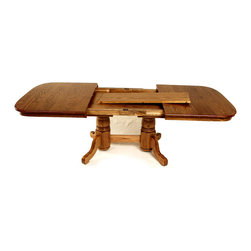 Self storing leaf demonstration (available on all rectangular tables up to four - Products