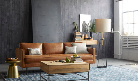 9 Ways to Work Your Room Around a Midcentury-style Sofa
