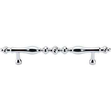 Top Knobs  -  Somerset Melon Pull 7" (c-c) - Polished Chrome