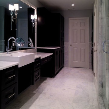 Ebony and Carrera Bath
