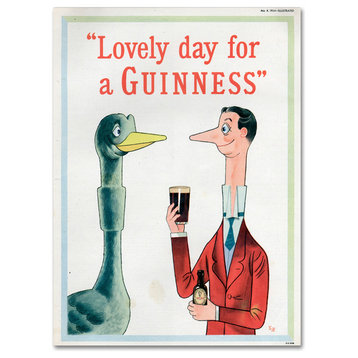 Guinness Brewery 'Lovely Day For A Guinness XIII' Canvas Art, 35"x47"