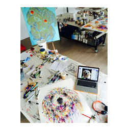 Tracey Keller's Studio Madness for Wednesday! - Paintings
