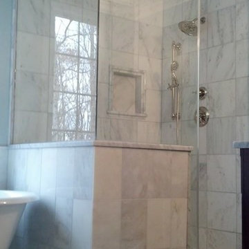 White Marble Bathroom