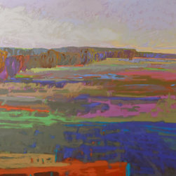 Color Field XXIV        44 x 44 oil on canvas - Paintings
