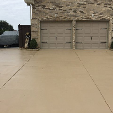 Decorative Concrete Driveways (Stained - Stamped - Resurfaced)