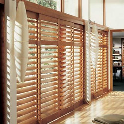 Hunter Douglas Heritance&reg; Hardwood Shutters - Window Blinds