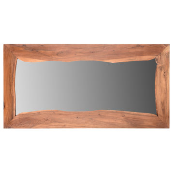 Stafford Live Edge Vanity Accent Mirror, 24"x48"