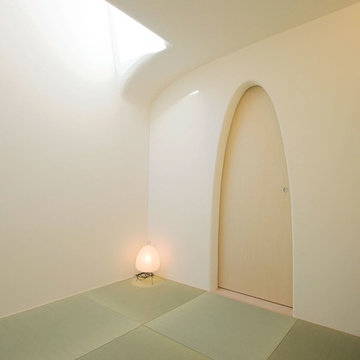 秦野 回廊&大開口 傾斜地の平屋