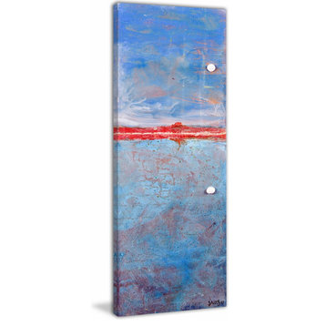 "Meet Me in the Sky" Painting Print on Wrapped Canvas, 20"x60"