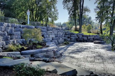 Patio - rustic patio idea in Other