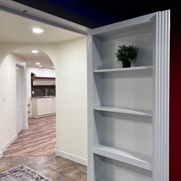 Fernandez Custom Basement Design and Finish