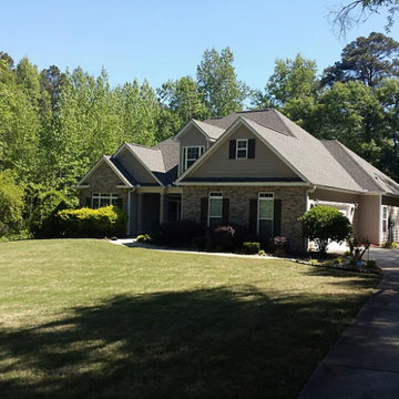 Newnan Atlas Chalet Reroof Teak Duration Shingles