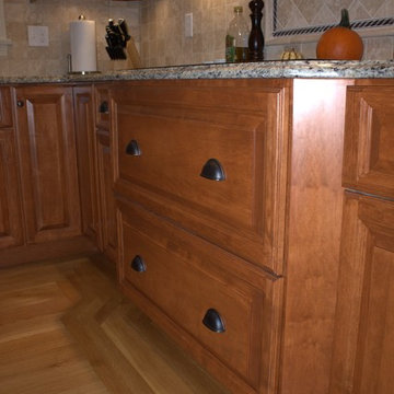 Two tone Family Kitchen
