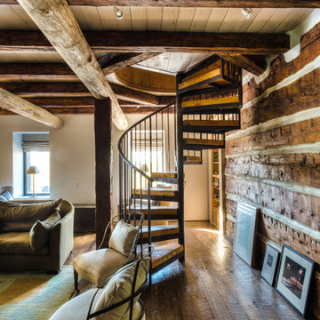 Modernized Log Home