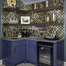 Corner Basement Bar