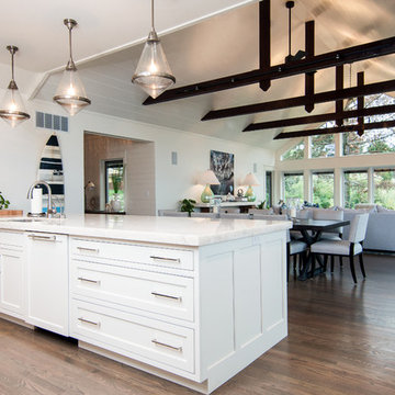 Split-Level Lakeside Remodel for Relaxation and Rental