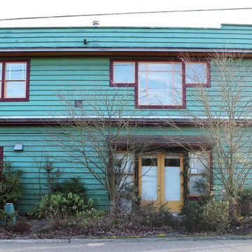 My Houzz: A "Big Beige Box" Becomes a Colorful Live/Work Home