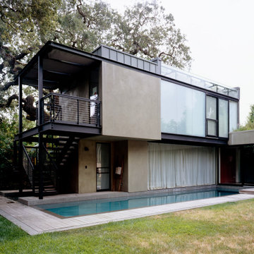 Historic Recreation | Custom Home Exterior Back
