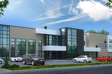 Inspiration for an exterior home remodel in Montreal