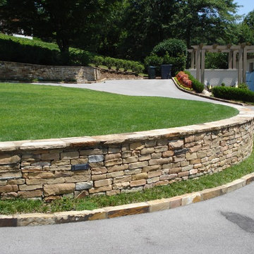 Vestavia Hills stone retaining walls