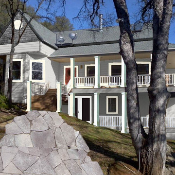 Auburn 2-story residence -- updating of exterior + interior