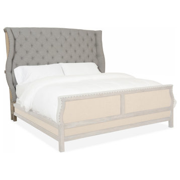 Hooker Furniture 5750-90151 Bon Vivant De-Constructed Queen - Gray / Antique