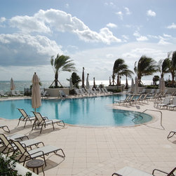 Tumbled Pearl Marble Pool Deck - Products