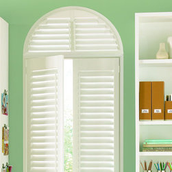 Hunter Douglas Palm Beach&trade; Polysatin Shutters - Window Blinds