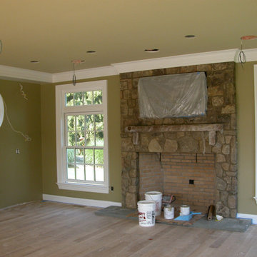 Family Room/Master Bedroom Addition + addition over garage
