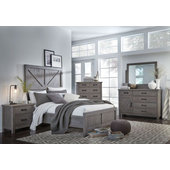 Magnum 4 PC Queen Bedroom Set - Clearance