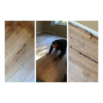 Natural Hardwood Floors Refinishing in Culver City