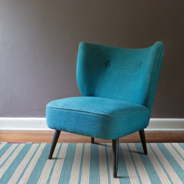 Sestito Area Rug - Turquoise